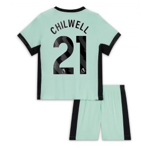 Chelsea Ben Chilwell #21 Rezervni Dres za Dječji 2023-24 Kratak Rukavima (+ kratke hlače)